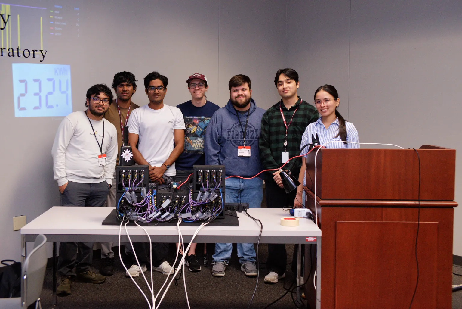 Image of the latest SBCC competition team.