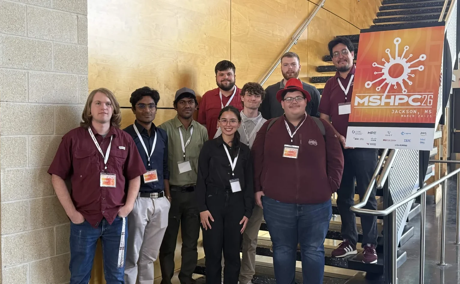 Image of MSU students at MSHPC 2026